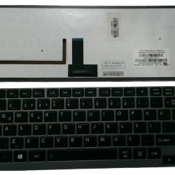 TOSHİBA U900 TR SİYAH Laptop Klavyesi Tuş Takımı