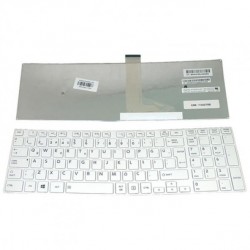 TOSHİBA L50 C50 C55 L55 C50D C50A C55A L50A TR BEYAZ Laptop Klavyesi Tuş Takımı