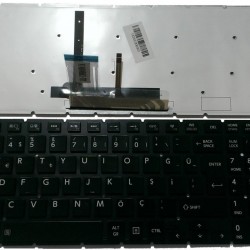 TOSHİBA L50-b L50-c L50D-C L50D-B L55DT-B L55T-B Tr ledli Laptop Klavyesi Tuş Takımı