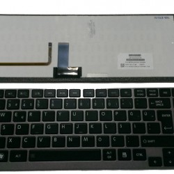 TOSHİBA Z930 Z935 Z830 Z835 U800 U800W U920 TÜRKÇE GRİ-SİYAH Laptop Klavyesi Tuş Takımı