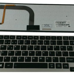 TOSHİBA W30DT-A W30-A W35 TR SİYAH Laptop Klavyesi Tuş Takımı